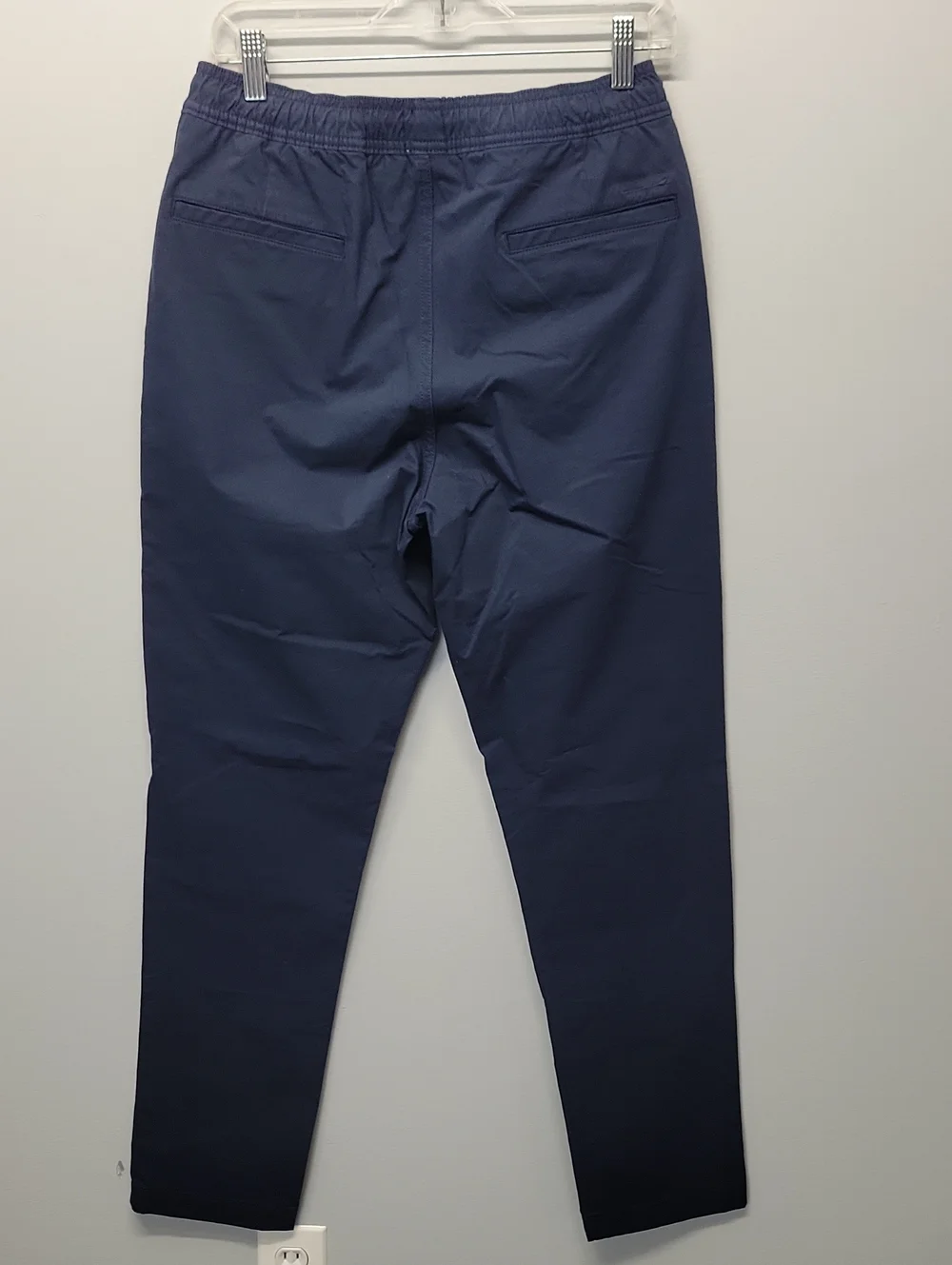 J. Crew Blue Tech Dock Navy blue Pants mens size small BS558